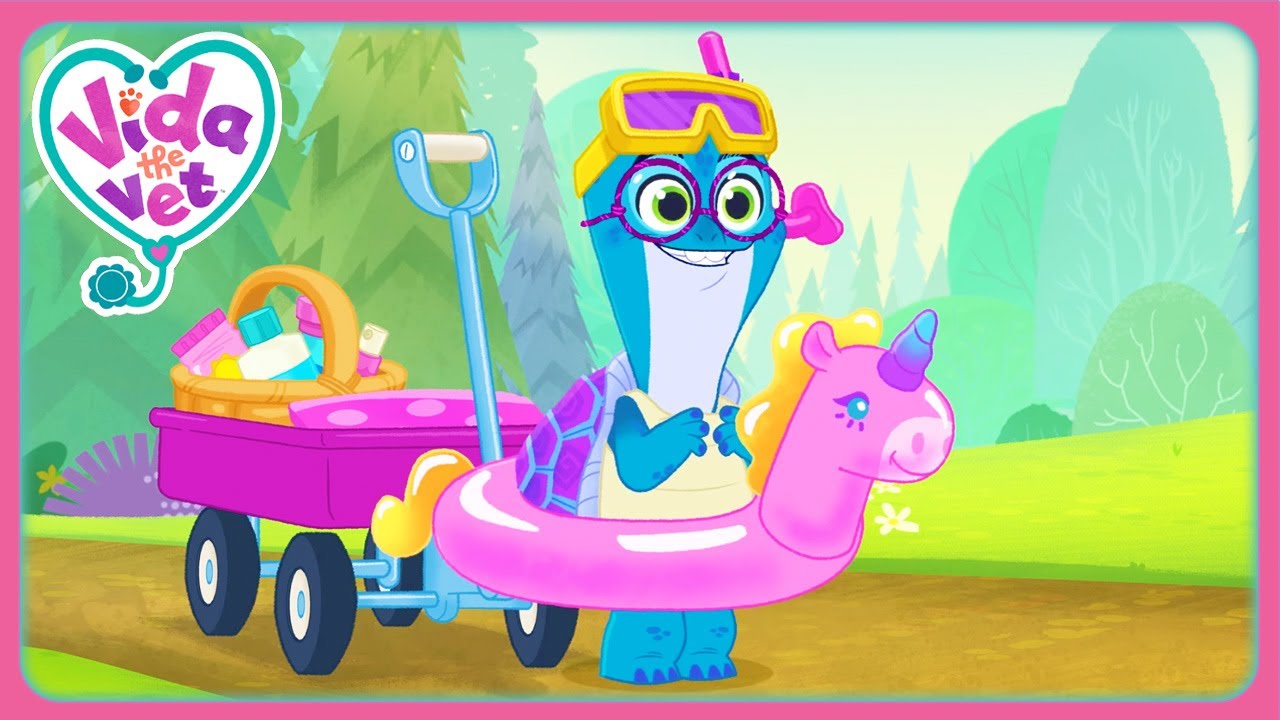Summer Is Here! (Double Episode) | Vida the Vet | Cartoons for Kids