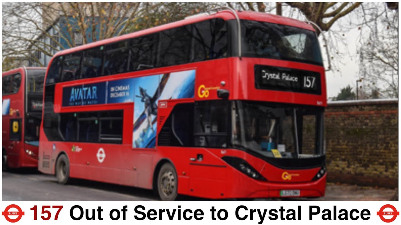 157 Out of Service to Crystal Palace