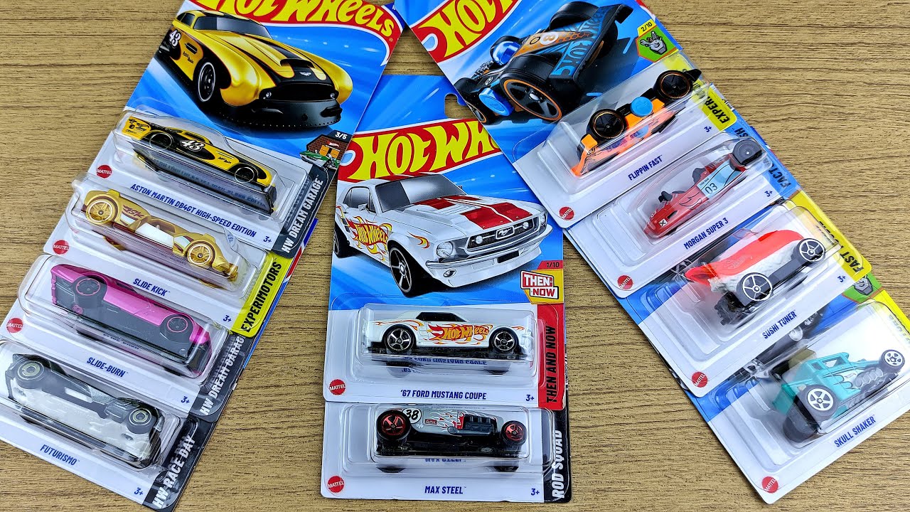 OPENING MY 2025 DIECAST COLLECTION FULL OF NEW HOT WHEELS TOY CAR || ASMR