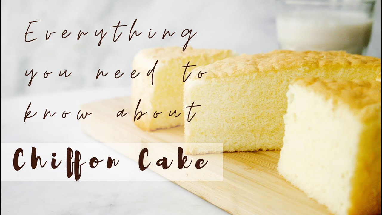 WATCH THIS before you start making chiffon cake | Tips for SUCCESSFUL Chiffon Cake | 制作戚风蛋糕零失败的秘诀