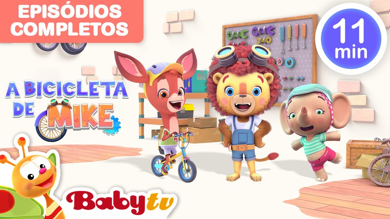 A Bicicleta de Mike 🚴 | Prévia de Episódios Completos | Novos @BabyTVBR