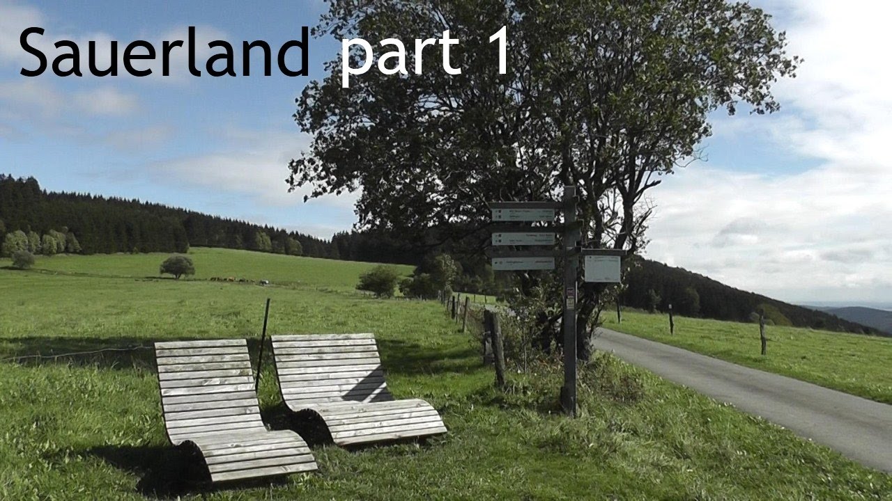 GERMANY: driving in Sauerland (part 1)