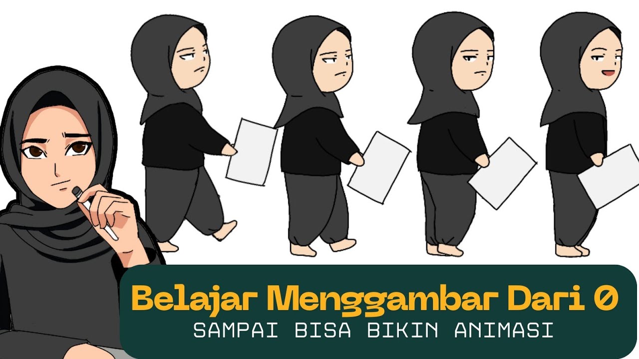 Part 1 | Belajar menggambar dari nol sampai bisa bikin animasi 