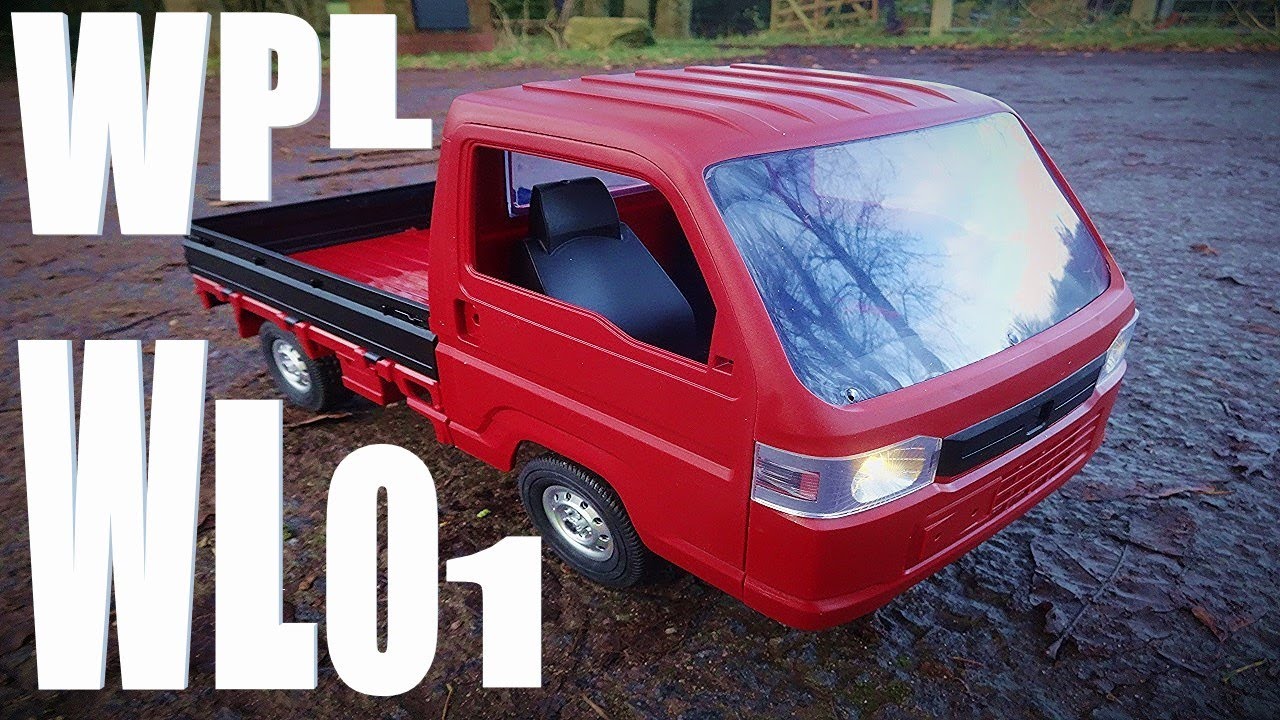 The New 1:10 WPL Kei Truck! LD/RC WL01