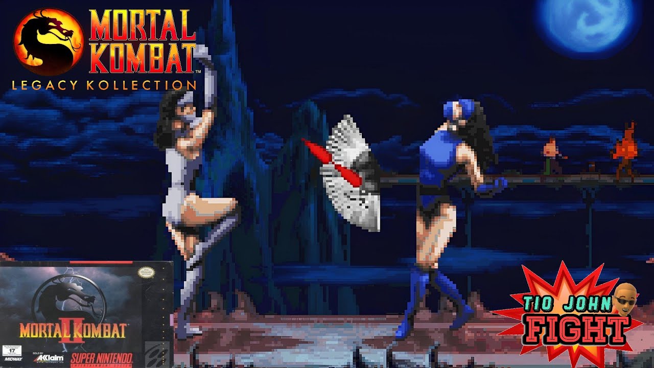 MK Legacy Kollection - MK2 do Super Nintendo (TJ Fight) EP.399
