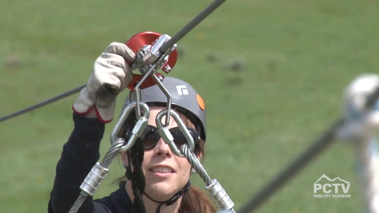 Zipline Utah longest zipline in the world over water