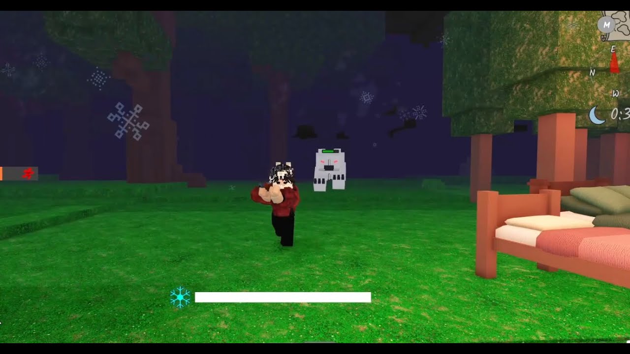 ELA FEZ ISSO COM O URSO, 99 NOITES NA FLORESTA, JOGANDO COM INSCRITO PARTE 2
