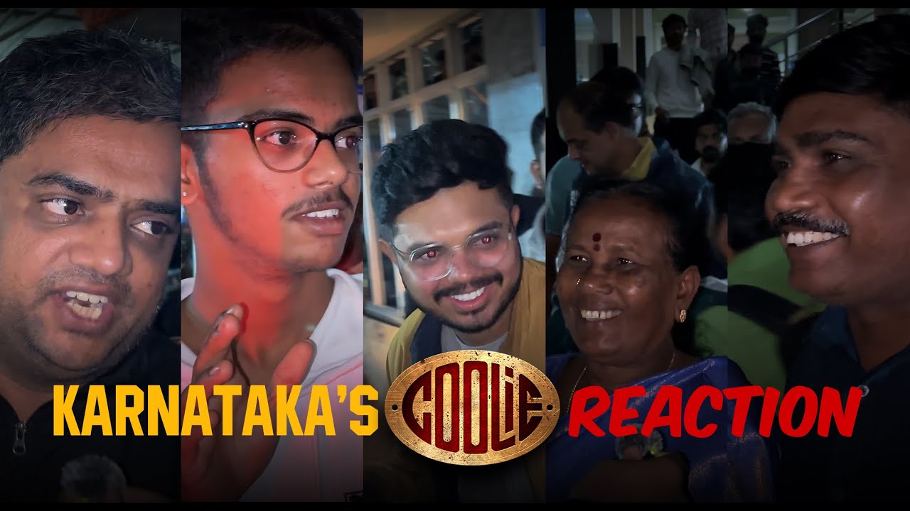 Rajinikanth's Coolie Movie Reviews ಏನಪ್ಪಾ ಇದು Bengaluru Audience Comedy Craze! #coolie #rajinikanth 