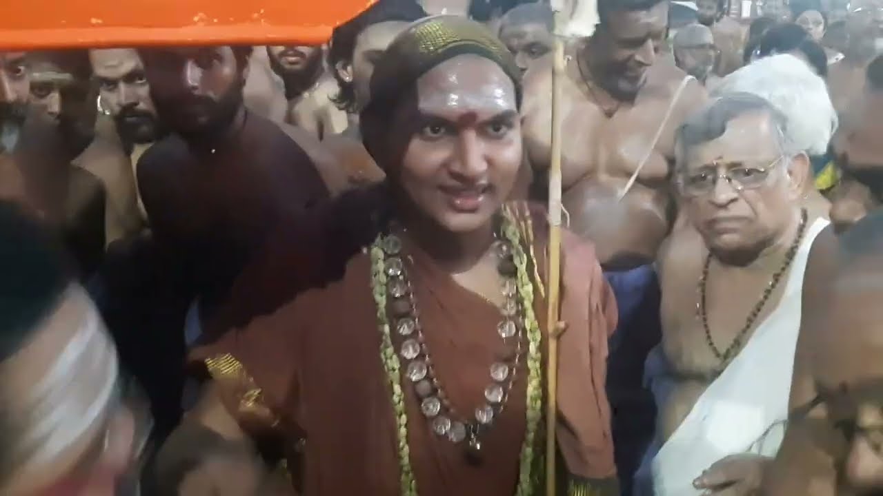 🏕️ ஸ்ரீ காஞ்சி சங்கர மடத்திலிருந்து ஸ்ரீ சுவாமிகள் தேனம்பாக்கம் சங்கர மடம் வருகை தந்தார் சுவாமி