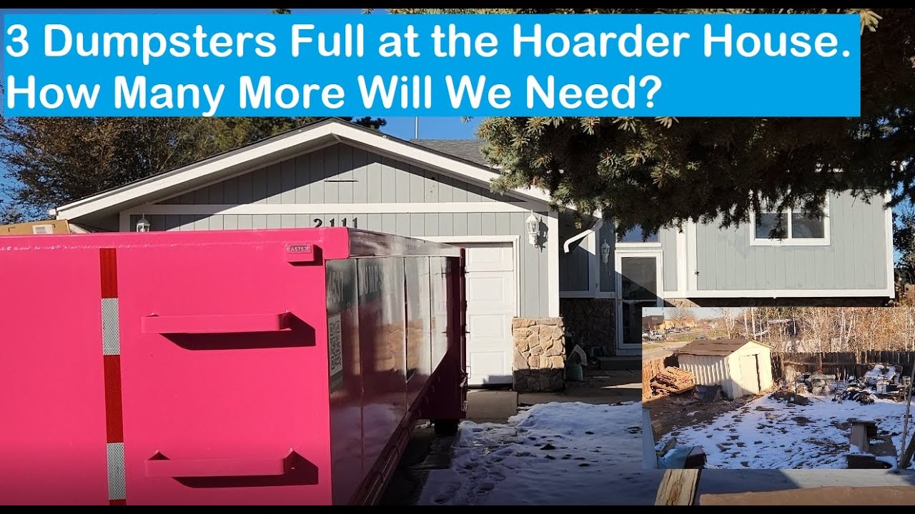 Hoarder House Flip (#234) Trash-Out Progress: How Many Dumpsters Will We Need?