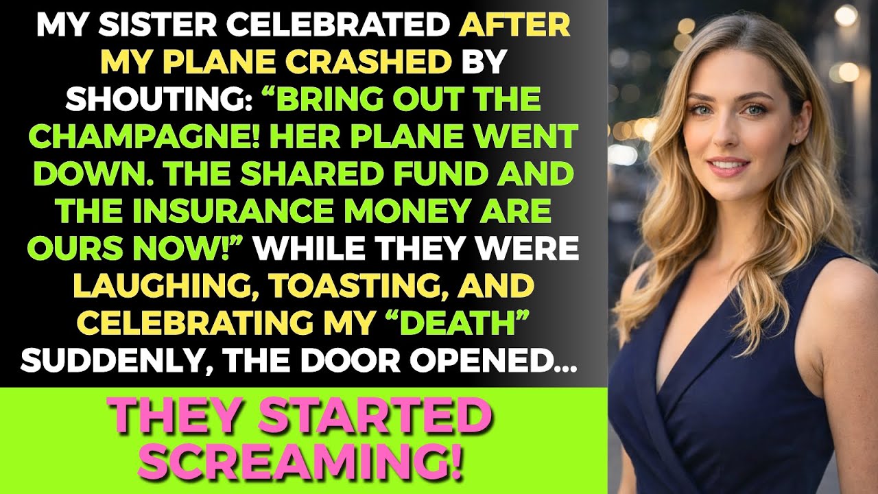 My Sister Celebrated When My Plane Crashed — While They Were Toasting, I Walked In And…