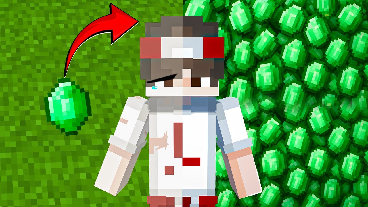 Minecraft, lekin men 1,000,000 zumrat yig'aman #2