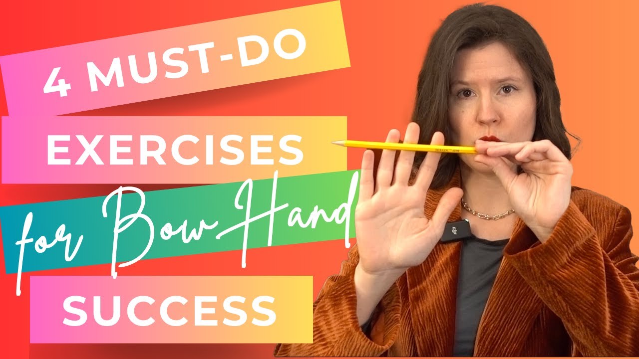 4 Critical Hand Exercises for a Flawless Violin Bow Hold (Do These First!)