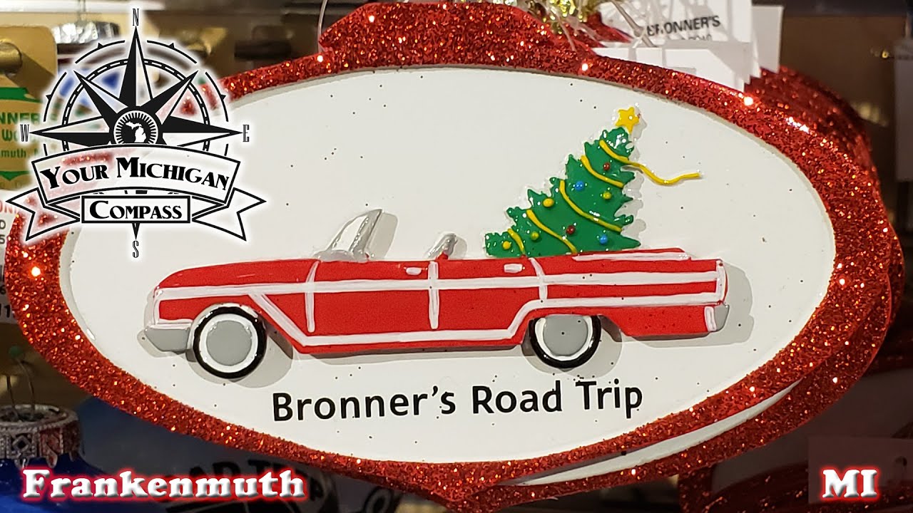 Come with us to Bronner's Christmas Wonderland in Frankenmuth, MI. World's largest Christmas store.
