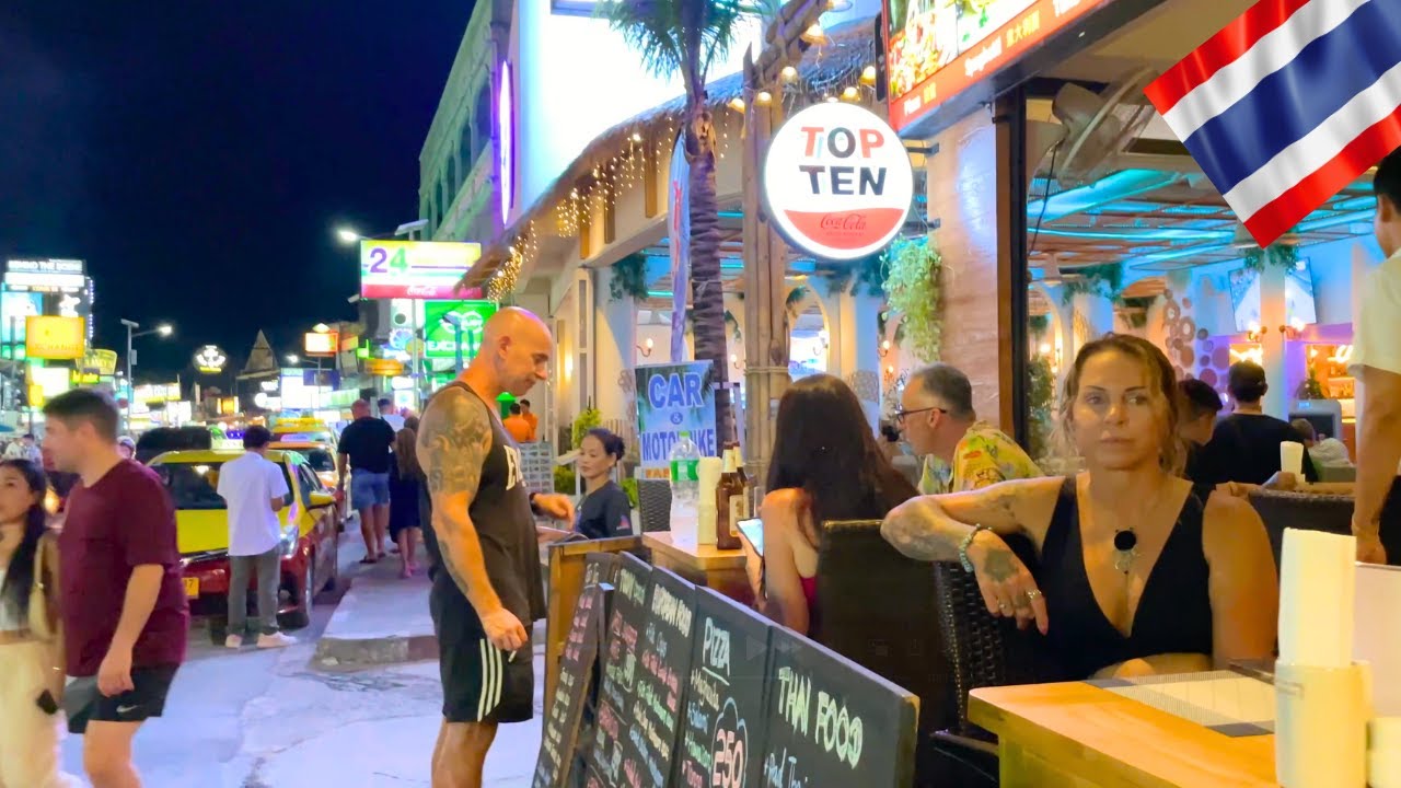 Koh Samui Chaweng Beach Thailand Nightlife Walking Tour 2025