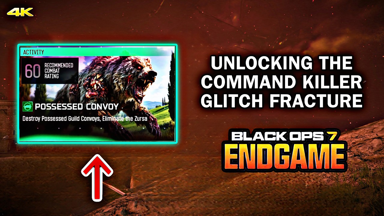 🟤BO7 ENDGAME🟤 UNLOCKING THE NEW COMMAND KILLER GLITCH FRACTURE IN ENDGAME (NO COMMENTARY)