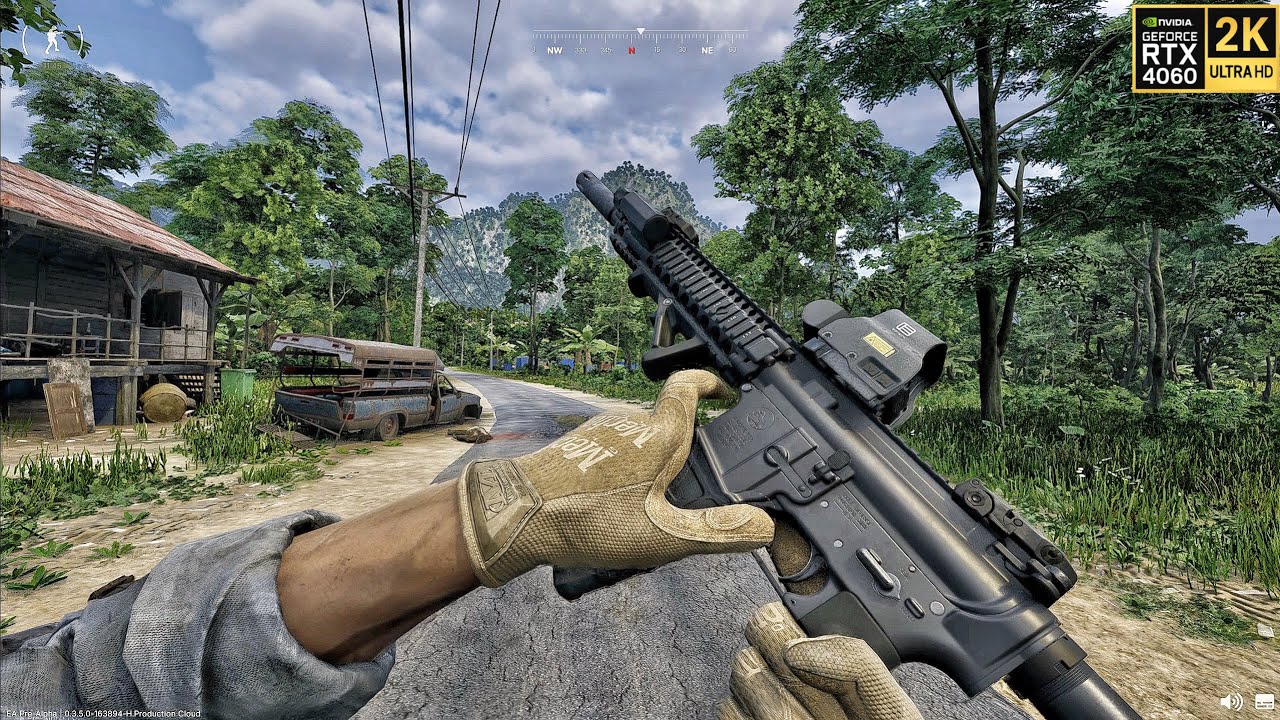 Solo Exploring Pha Lang Village | Immersive Realistic Gameplay | Gray Zone Warfare