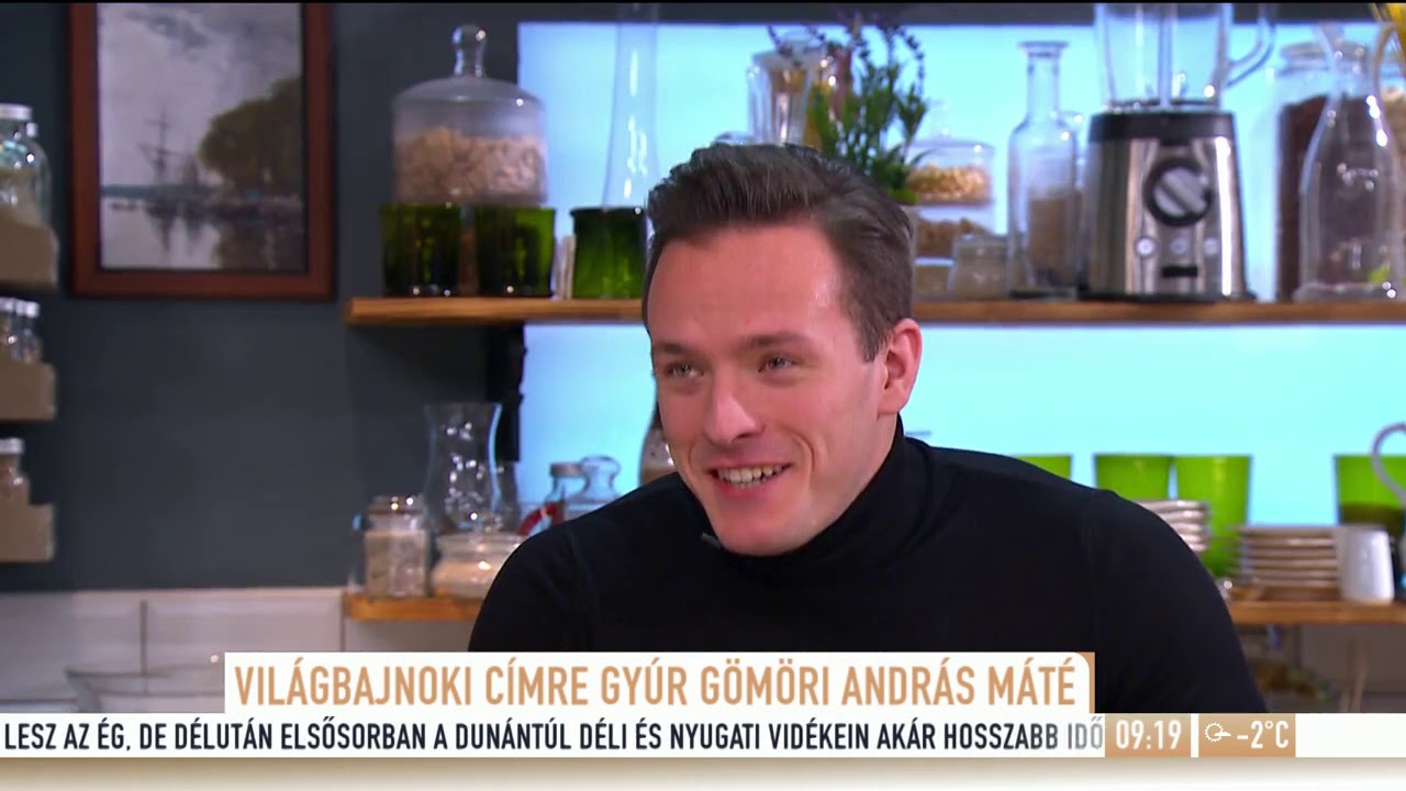 Idén szerez diplomát Gömöri András Máté