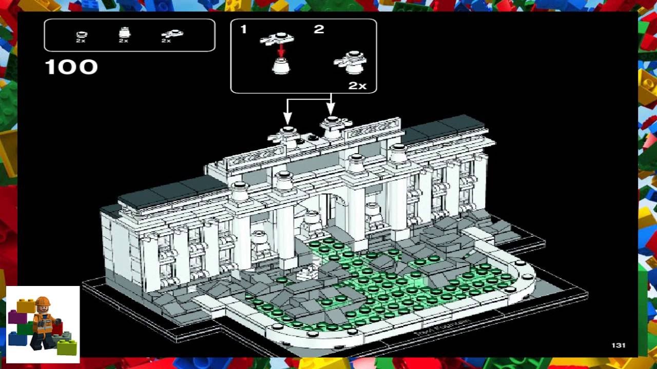 LEGO instructions - LEGO Architecture - 21020 - Trevi Fountain