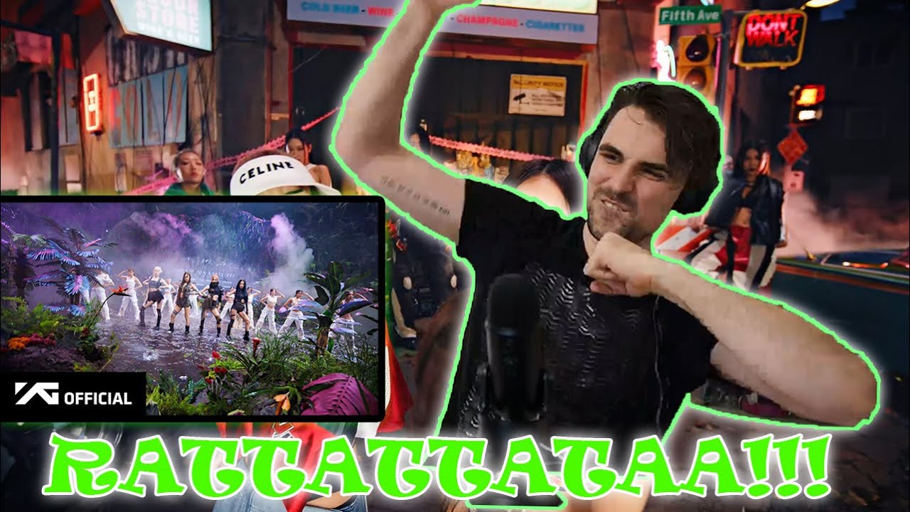 FIRST TIME LISTENING TO K-POP - Blackpink - Pink Venom