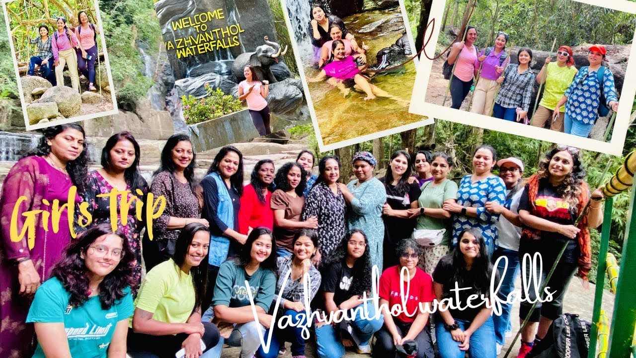 Epic Girls Trip to Vazhvanthol Waterfalls | Hidden Gem in Kerala! / 