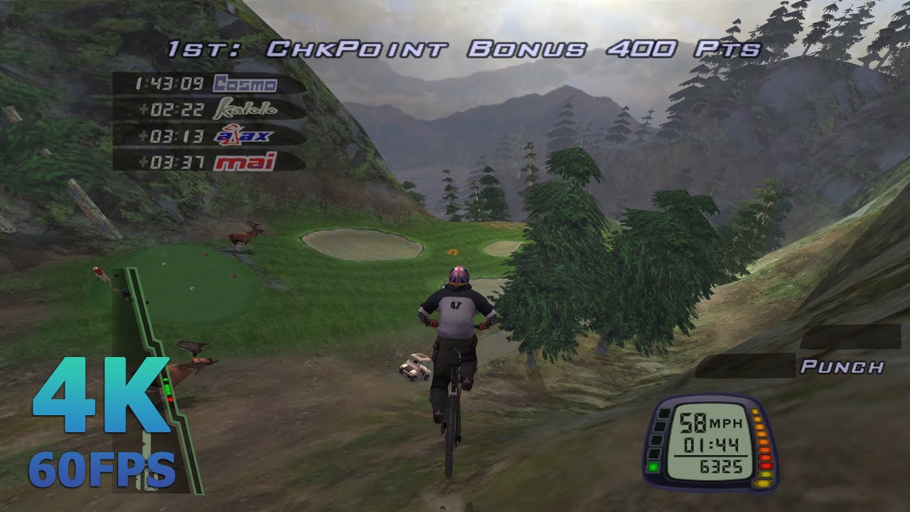 Downhill Domination [4K 60FPS] | MT. Mcschley, BC FR - Super Career - Race 17 | PCSX2 PS2 Gameplay