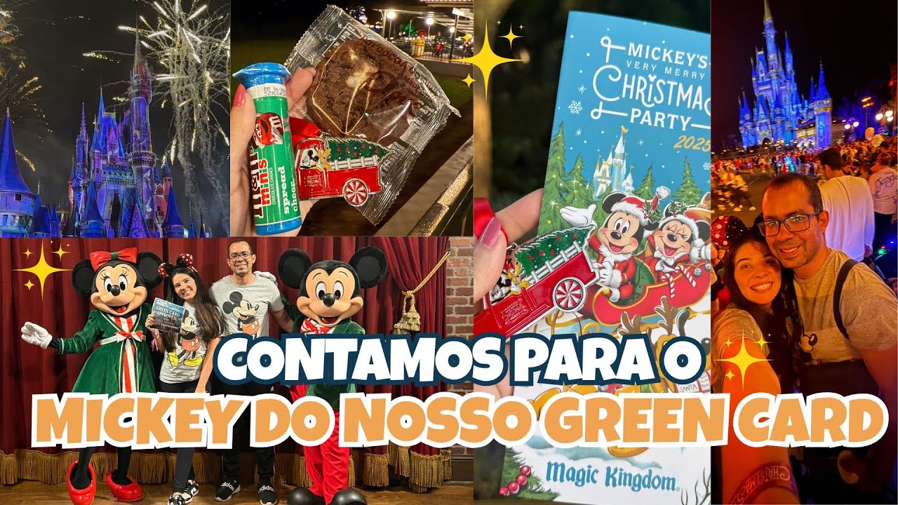NATAL NO MAGIC KINGDOM | SHOW DE ENCERRAMENTO DISNEY