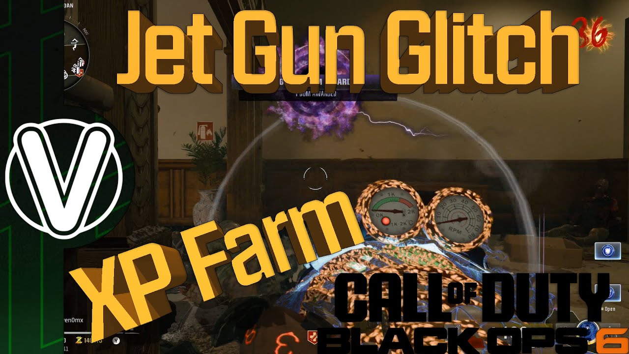 Black Ops 6 Zombies | Infinite Jet Gun Ammo Glitch On Liberty Falls *AFK Xp And High Round Glitch*