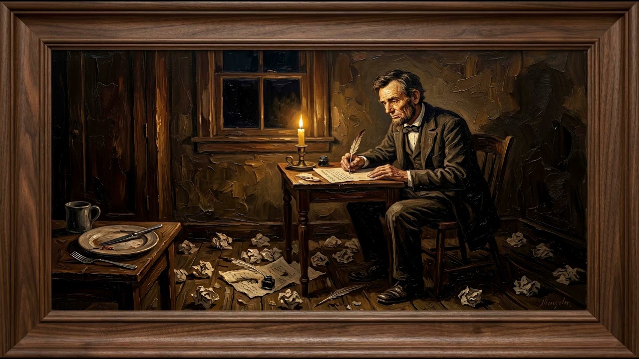 The Weight of Words | 8-Hour 4K What Actually Happened Art | Frame TV Screensaver