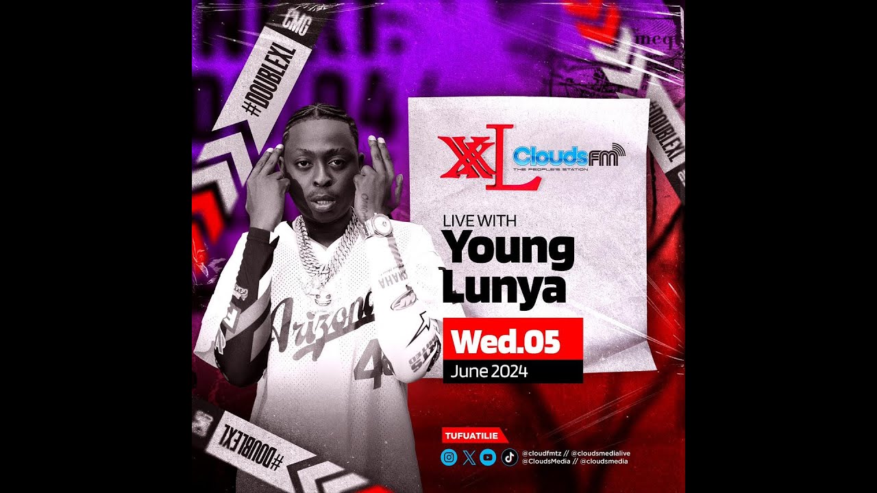 LIVE: NDANI YA XXL LARGE ROOM NA YOUNG LUNYA