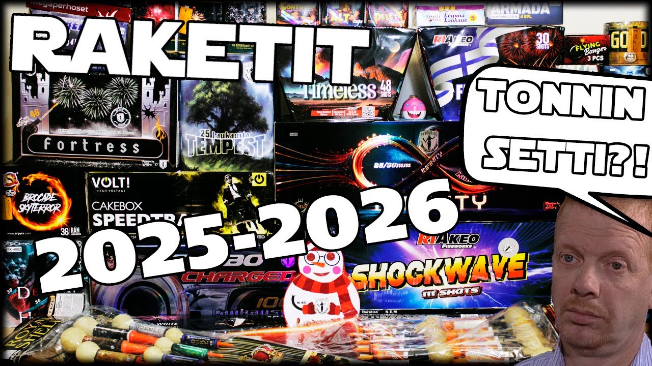 Raketit 2025-2026! - Tonnin setti?!