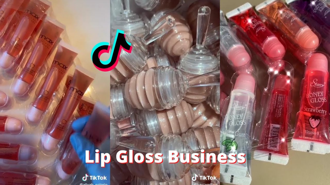 Lipgloss Small Business - TikTok Compilation