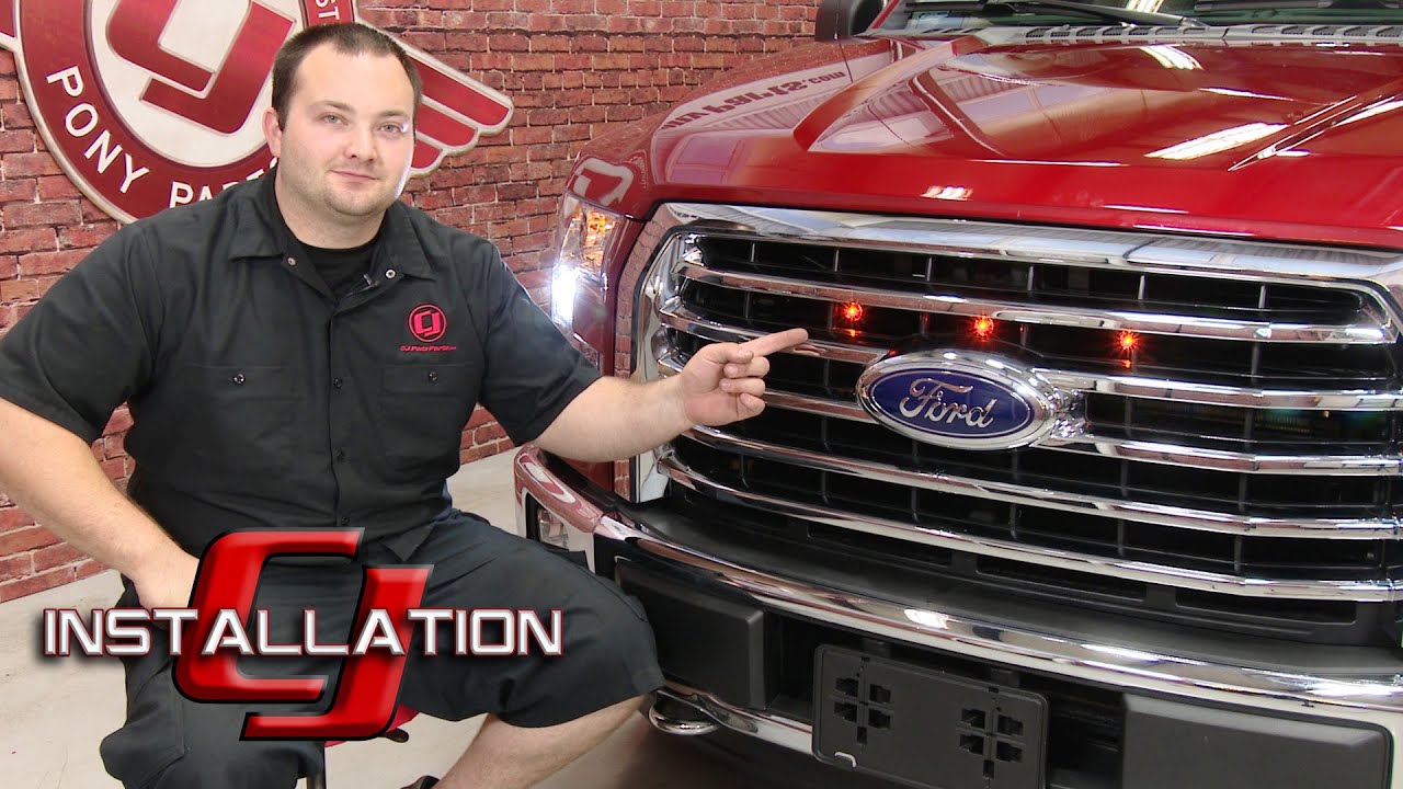 F-150 Starkey Grille Lighting Kit Raptor Style 2015-2016 Installation
