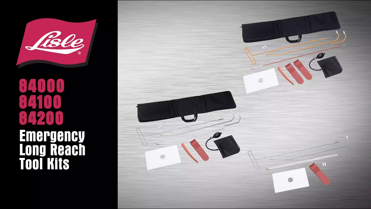 Lisle 84000, 84100 & 84200 Emergency Long Reach Tool Kits