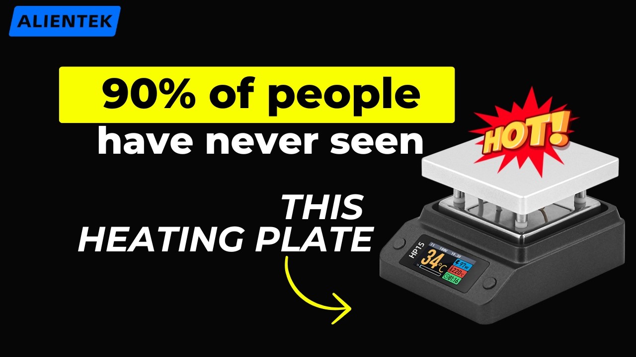 Heating Plate: Supercharge Your soldering Game!