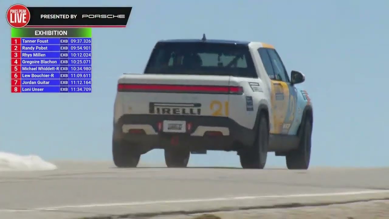Gardner Nichols' Rivian - Pikes Peak Hill Climb 2023
