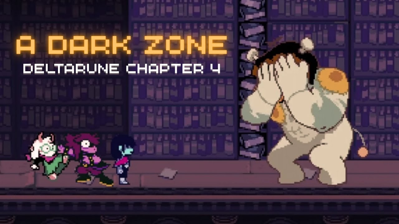 A DARK ZONE - COVER (Deltarune Chapter 4)