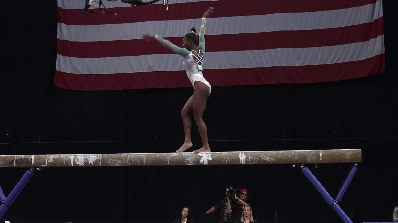 Trinity Thomas - Balance Beam – 2018 U.S. Gymnastics Championships – Senior Women Day 1