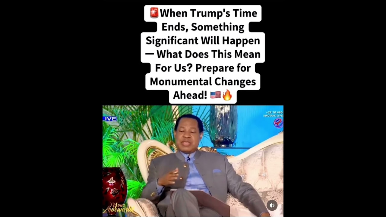 Is President Trump&rsquo;s Era Part of God&rsquo;s Plan? Pastor Chris Breaks It Down Prophetically!