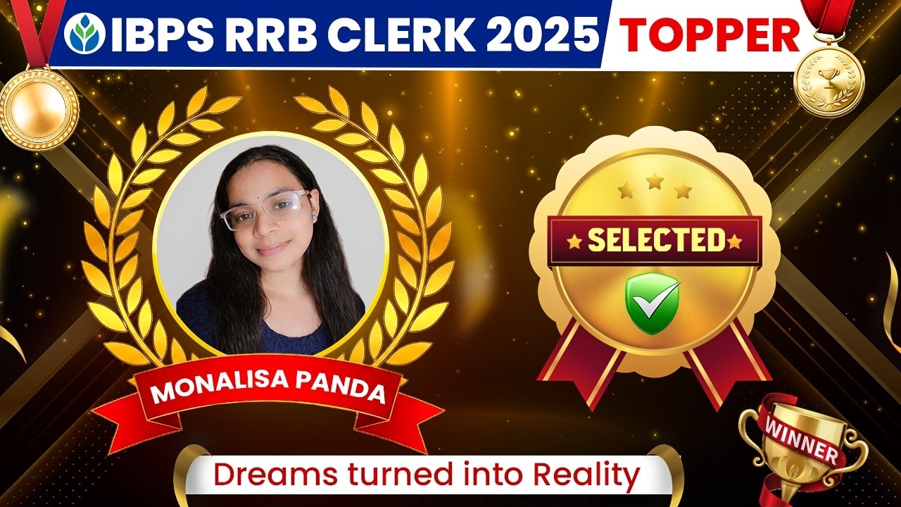RRB Clerk Mains Result | Congratulations 🥳 Monalisa | RRB Clerk Success Story 2025 | Banking Wallah