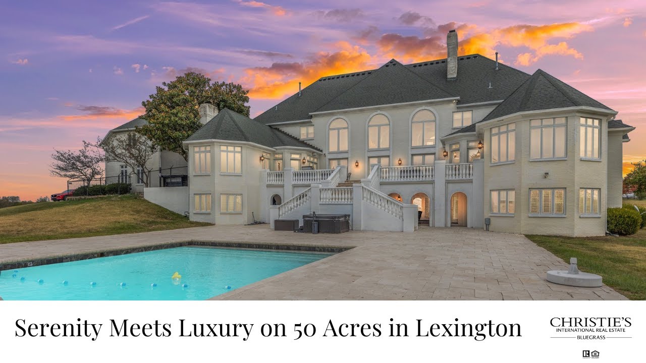 Serenity Meets Luxury in Lexington, Kentucky