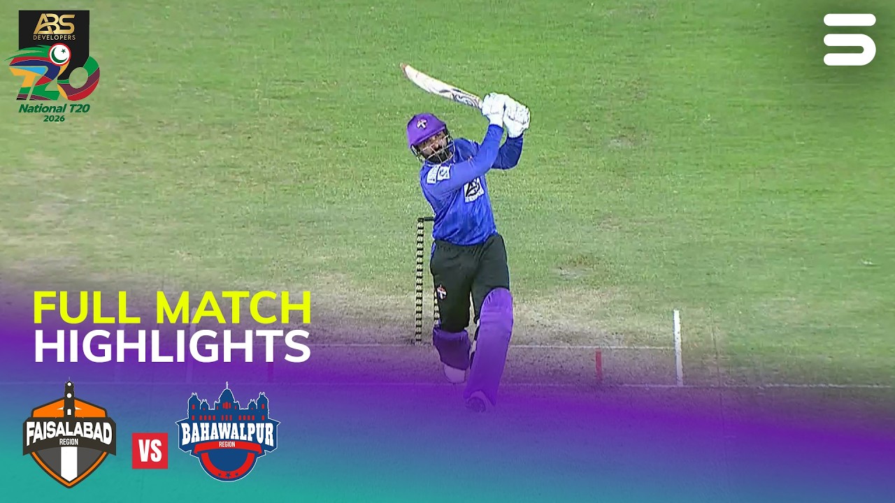 Full Match Highlights | Faisalabad vs Bahawalpur | M9 | ABS Developers National T20 Cup | MZA1A