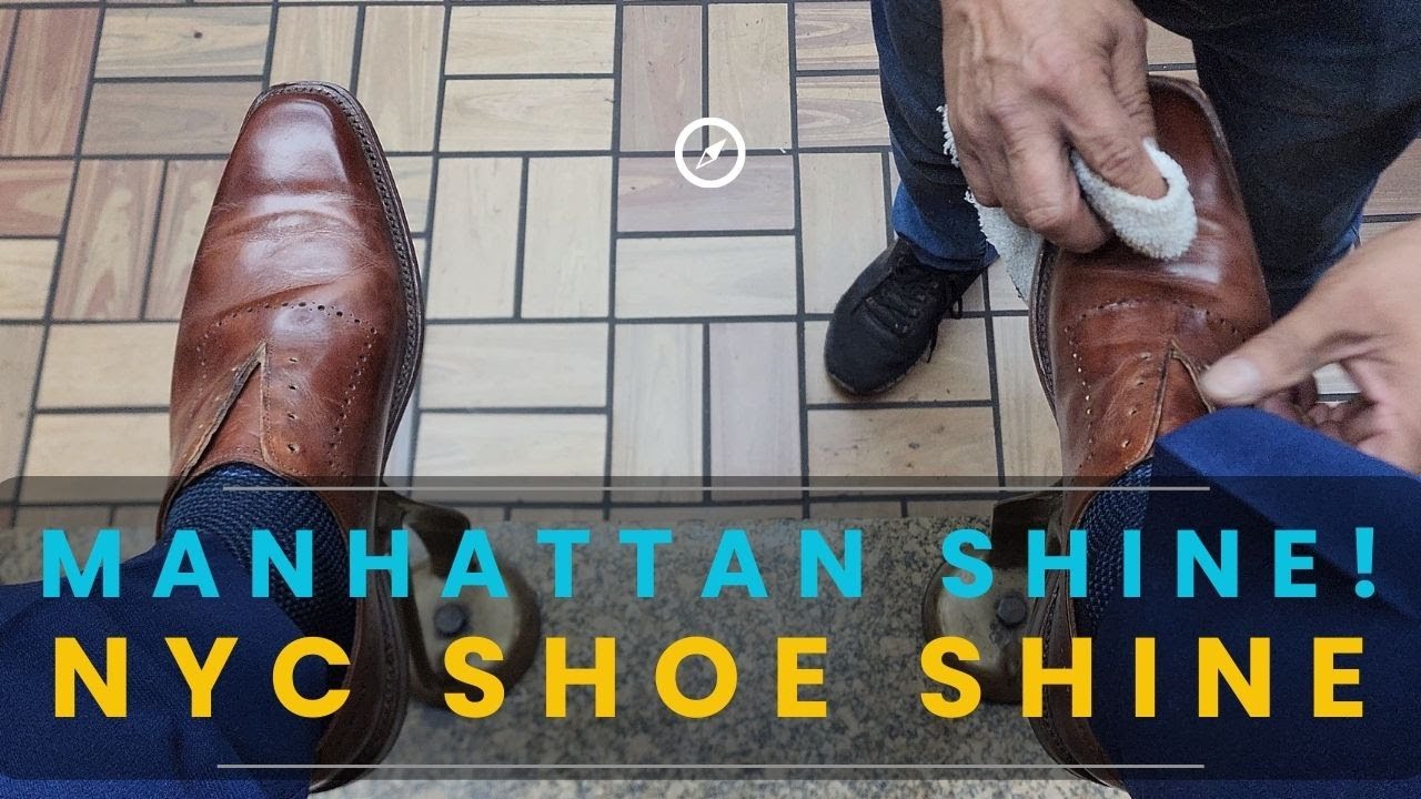 Allen Edmonds Manhattan Shine!  | NYC Shoe Shine
