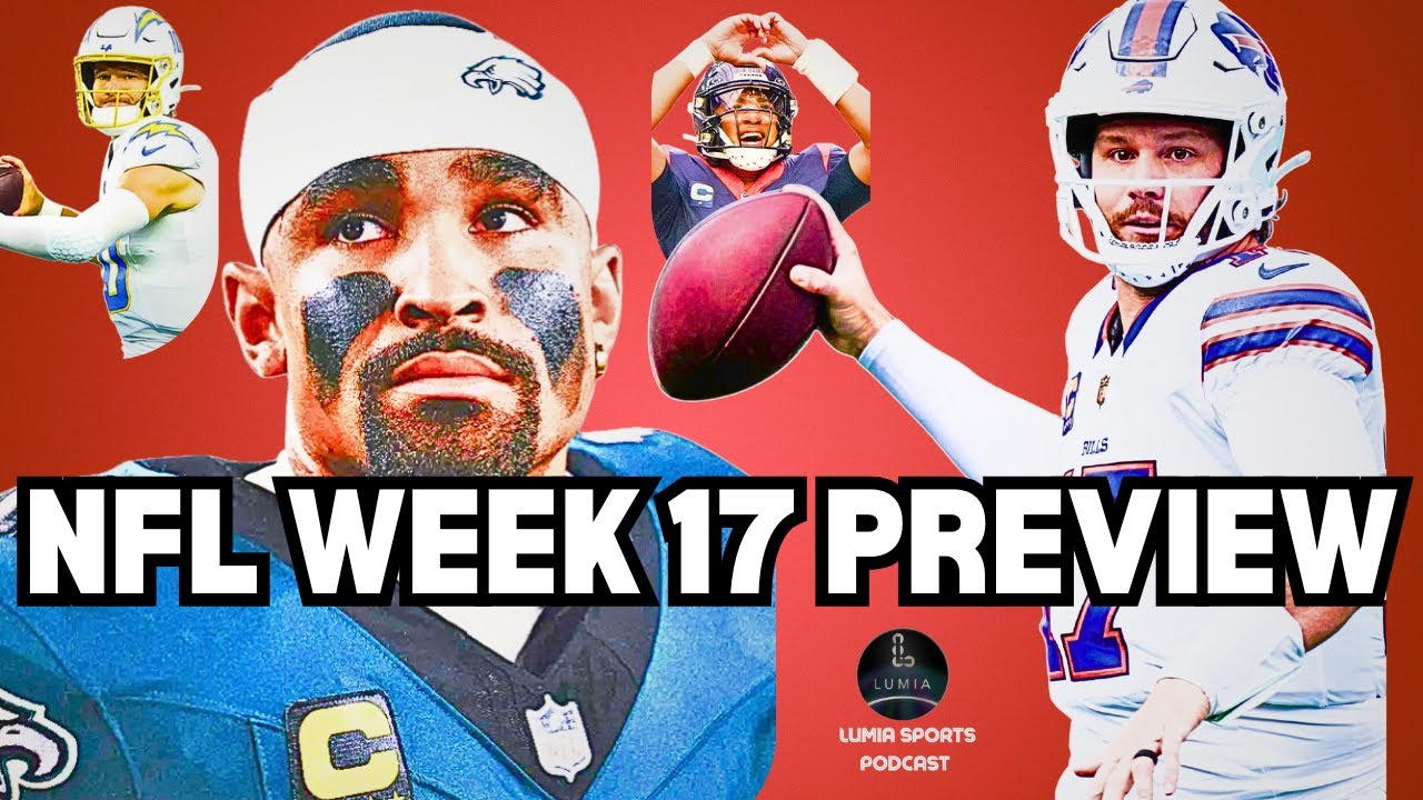 NFL Preview and Predictions For Week 17