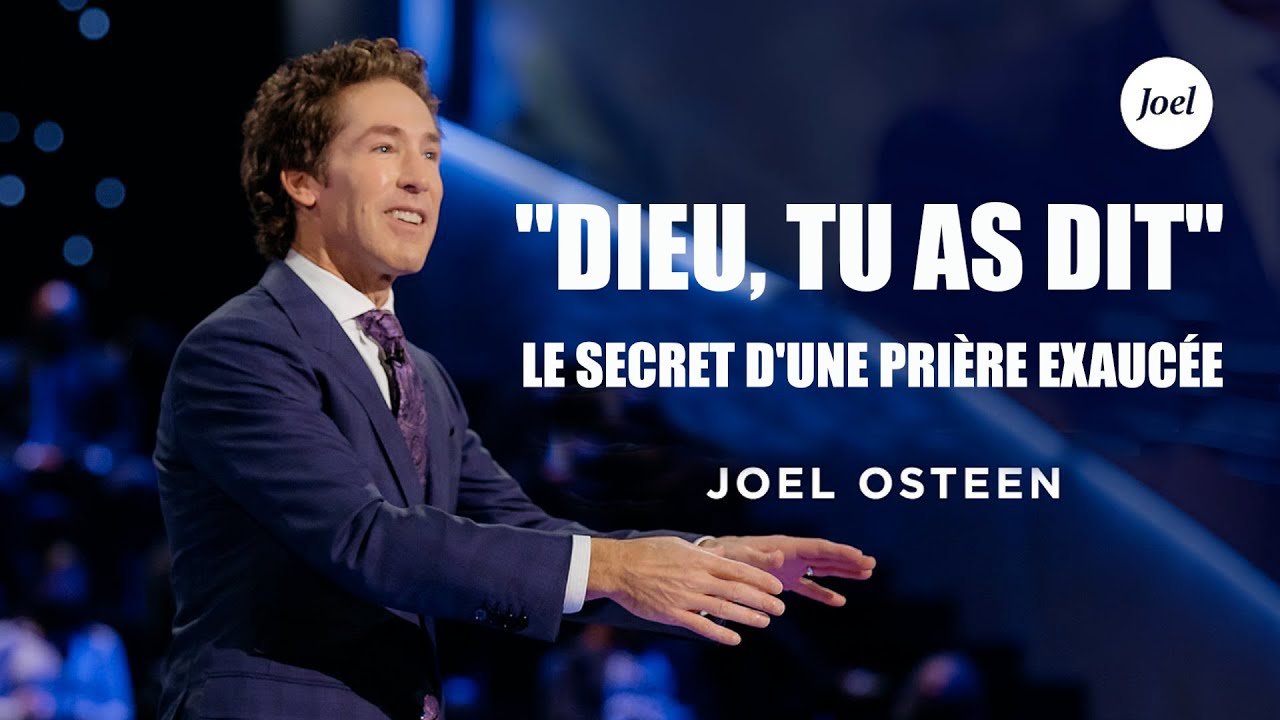 RAPPELLE A DIEU CE QU’IL A DIT | Joel Osteen