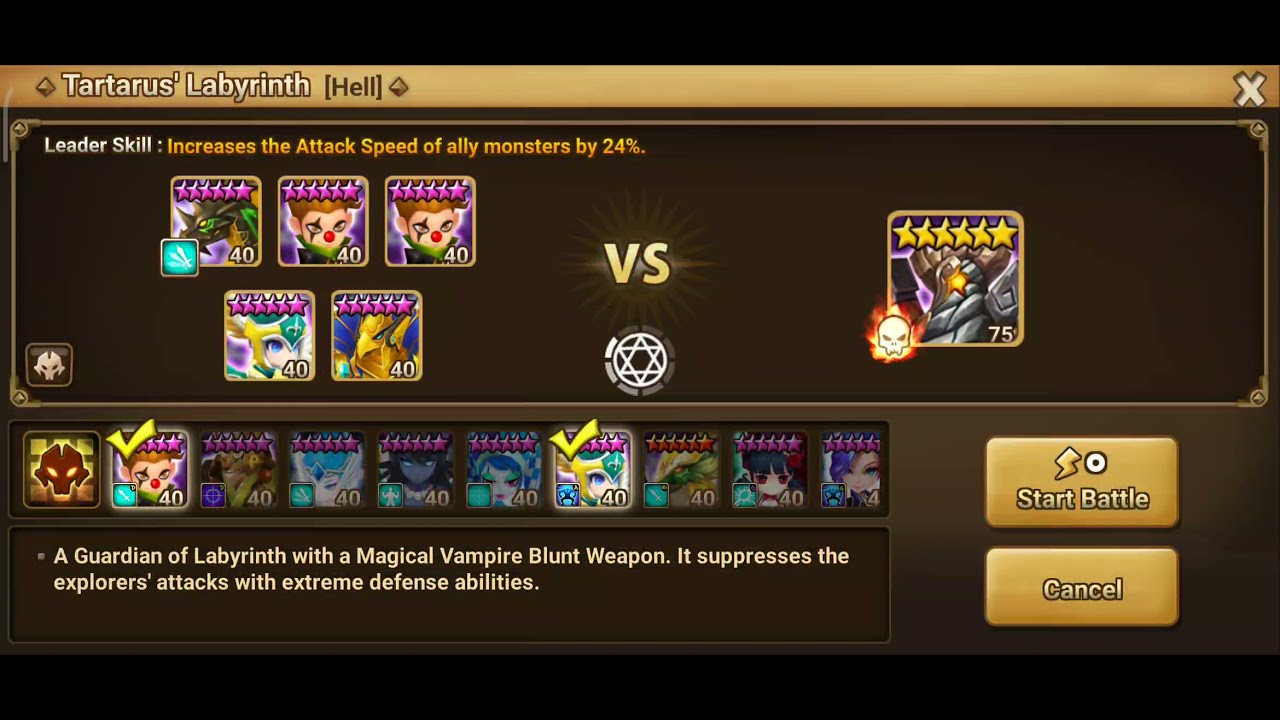 Guilles Hell 100% speed clear