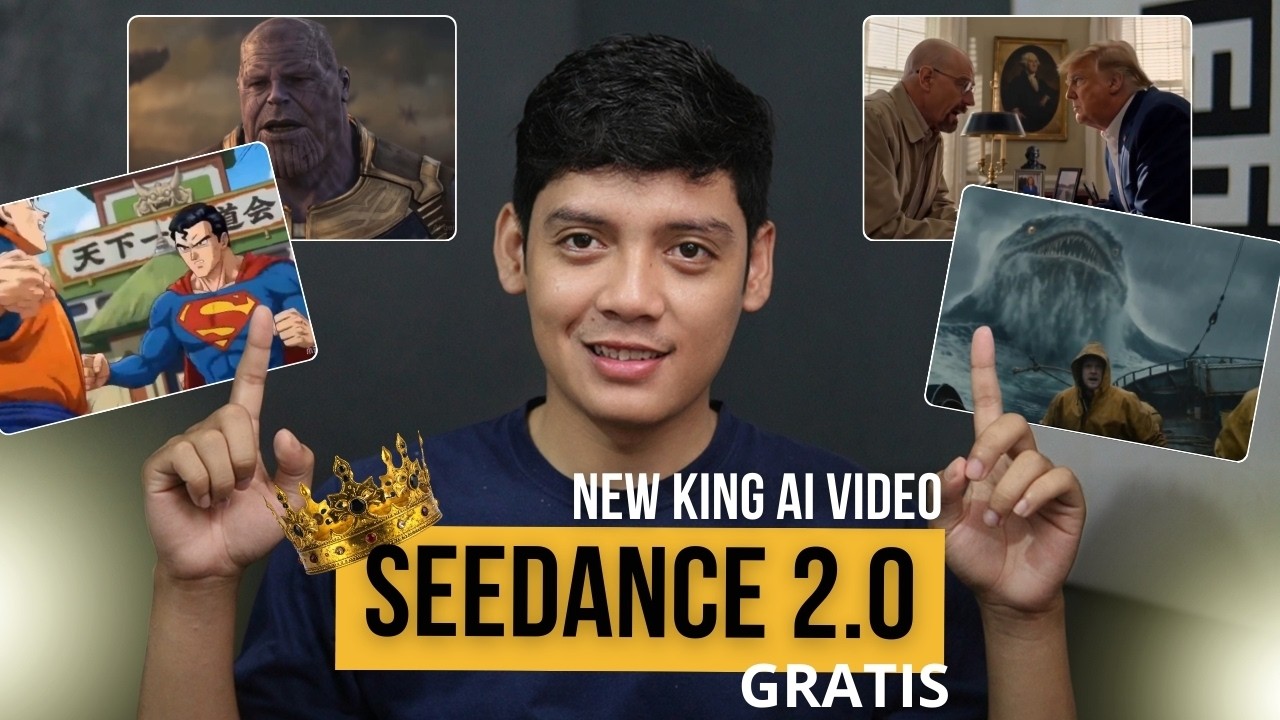 100% FREE!! Cara Buat Video di Seedance 2.0 AI Viral Terbaik Penakluk Kling & VEO