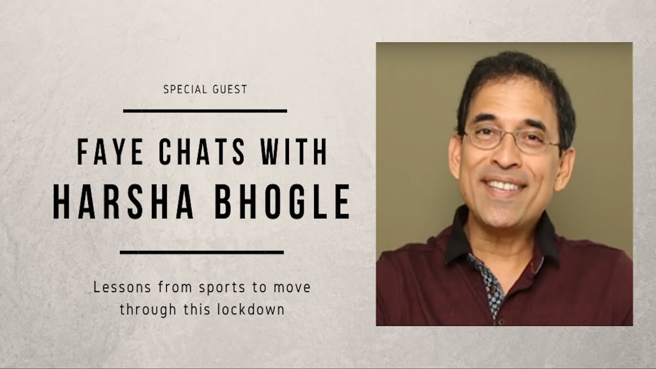 Faye Chats With Harsha Bhogle | Faye D'souza