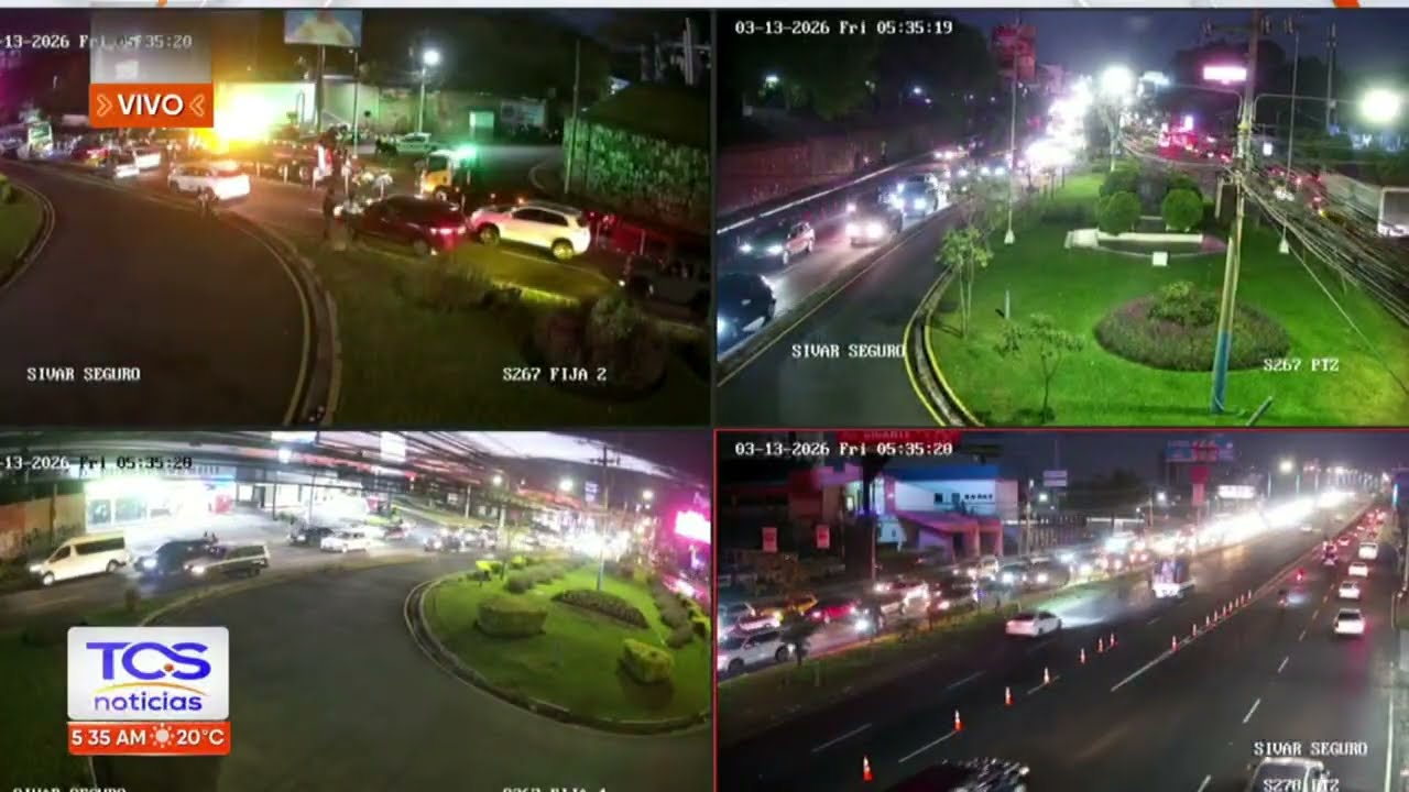 Aparatoso accidente en Bulevar Los Próceres deja un fallecido | TCS Noticias | El Salvador