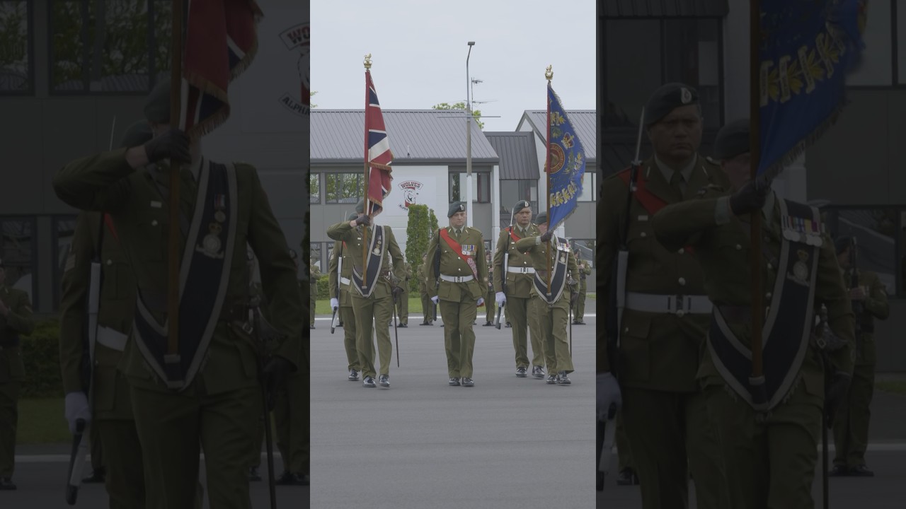2nd/1st Battalion, Royal New Zealand Infantry Regiment Colours parade | New Zealand Army